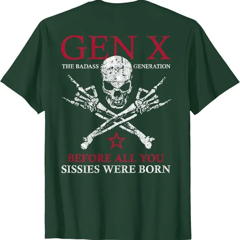 

Футболка X Generation Before All You Sissie Were Born Skull Rock Hand
