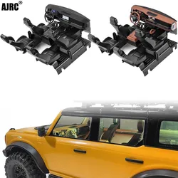 Per 1/10 Rc Crawler Car Traxxas Trx4 Bronco 2021 simulazione cruscotto interno controllo centrale modifica sedile parte G175g