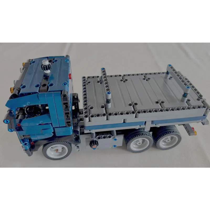 

MOC-212694 Модель строительного блока City Classic Cargo Transport Truck, 5891, детали, игрушка в подарок на день рождения для мальчиков и детей