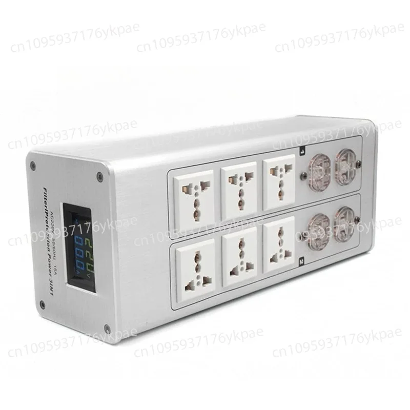 AC8.8 Audio Dedicated Power Filter Purifier Lightning Protection Strip Plug in Audio Socket Power Supply