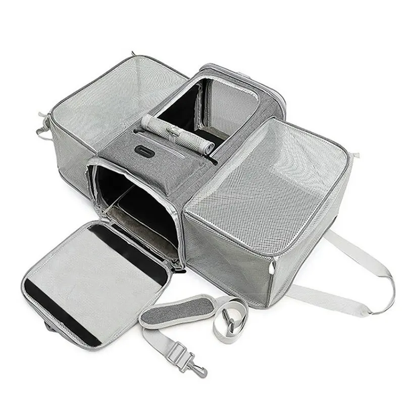 

Expand the cat bag to go out, portable and breathable cat and dog bag, large-capacity portable take-away pet bag, cat cage cross