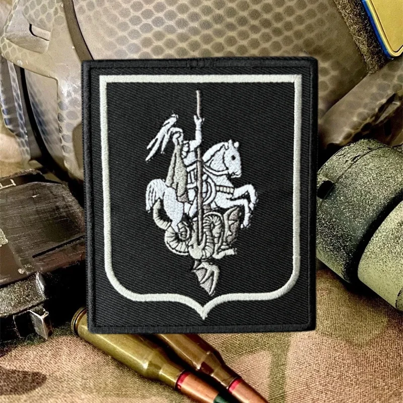 Parche militar bordado Saint George Knight para equipamiento táctico - imagen 5