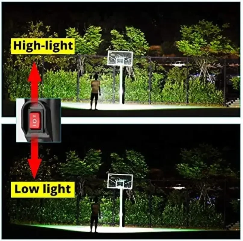 LED Work Light Powerful Portable Lantern Hook Magnet Design Camping Lamp COB USB Rechargeable 18650 Flashlight Torch Waterproof