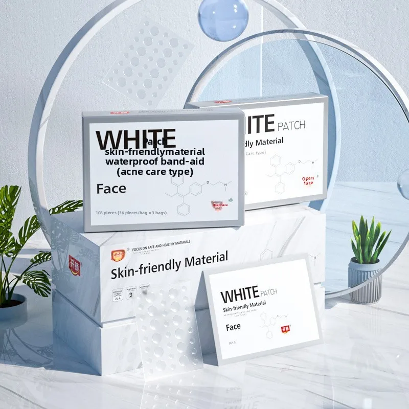 

artificial skin acne patch, acne mark concealer repair, makeup-applicable acne patch, hidden mark waterproof type