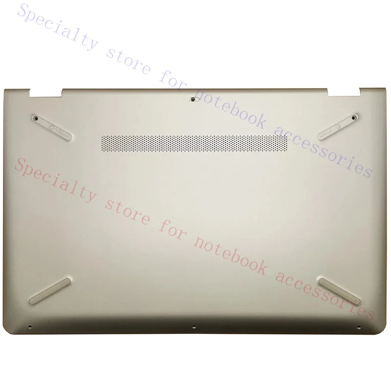 laptop For Pavilionn X360 15-BR TPN-W126  bottom shell lower cover base back case 924505-001 924506-001 Silver and gold D  cover