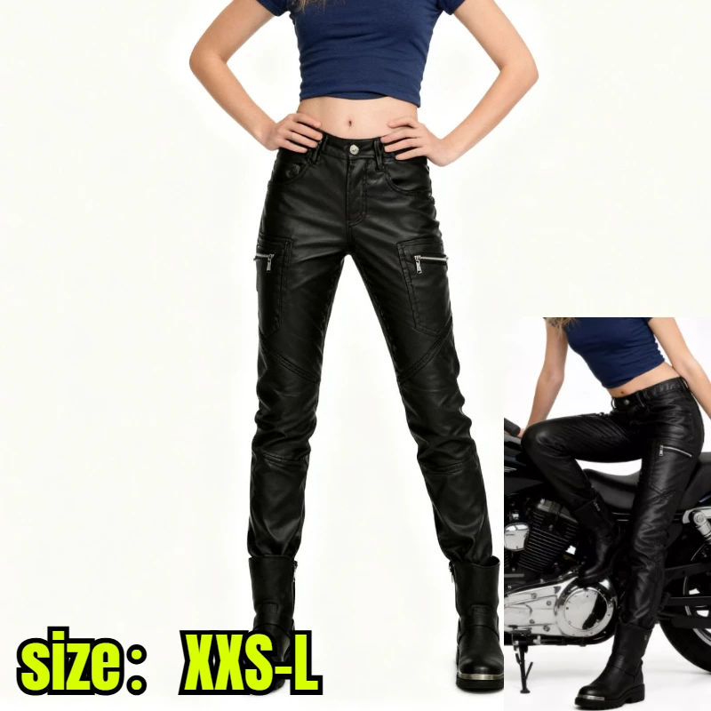 

VOLERO женские брюки для мотокросса, водонепроницаемые ветрозащитные байкерские брюки из искусственной кожи с CE, сетчатые мотоциклетные брюки