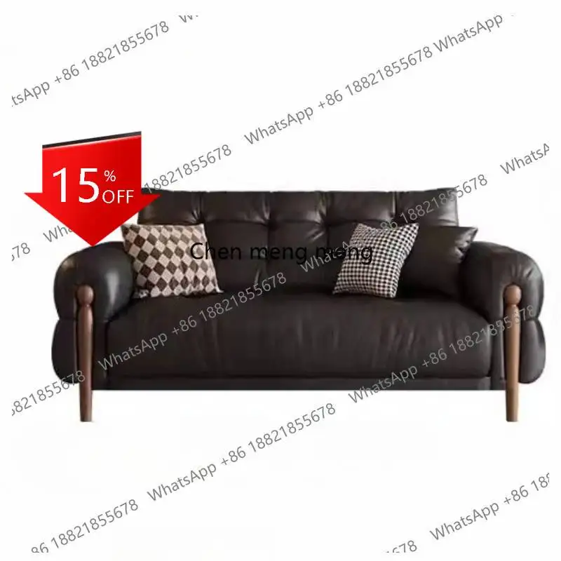 

A46 Винтажный деревянный диван для гостиной с высокой спинкой, черный, одноместный, в японском стиле, роскошный бескаркасный диван-софа для гостиной