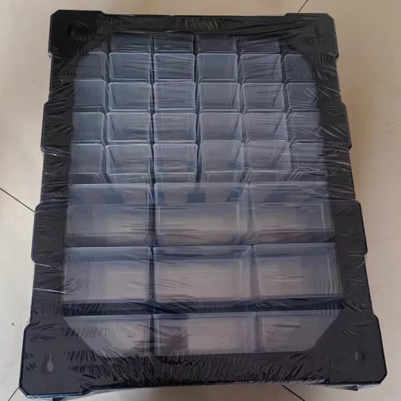 Drawer Storage Toolbox Multi-grid Tools Case Electronic Components Screw Parts Accessories Organizer Large Capacity Tool Cabinet