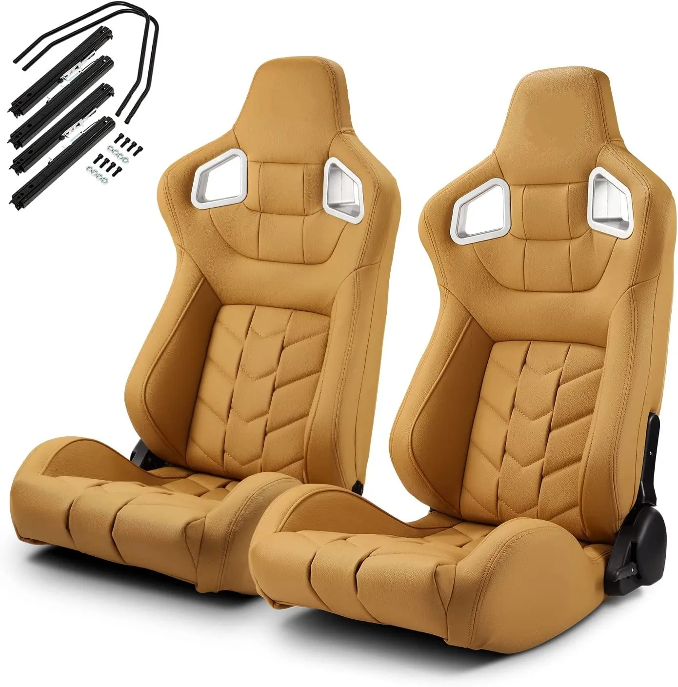 

JIABEIR заводская поставка JBR9009 ПВХ и кожаный спортивный чехол для сидений, комплект PU гоночных ведер для гоночных автомобилей, модифицированные автомобильные сиденья