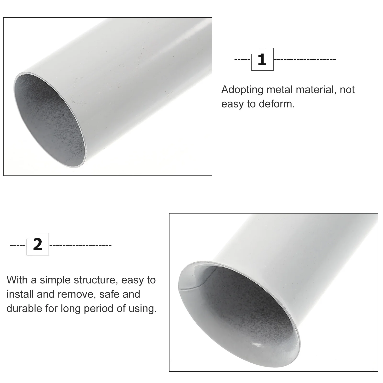 

6Pcs Chandelier Base Sleeve Metal Covers Wide Candelabra Sockets Metal Lamp Parts Light Fixture Accessories