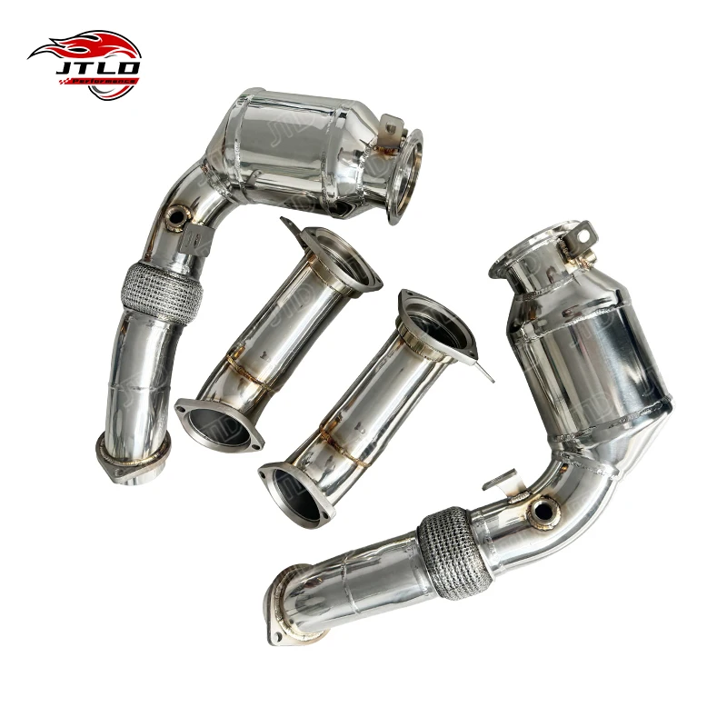 

Hot Sell High Performance 304 Stainless Steel Heat Shielding Exhaust Downpipe for X5X6X7 M60i G05G06G07 M60i 2024+