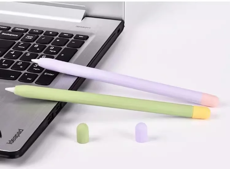 Federmäppchen für Apple Pencil Pro und Pencil 2. und 1. Generation, Tablet-Stylus-Schutzhülle, weiches Silikon, stoßfest – Detail 13