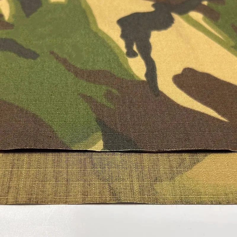 

1.5m Width Nylon Cotton American British Camouflage Fabric Wear-resistant Breathable Rip Stop Waterproof Cloth for DIY Clothes