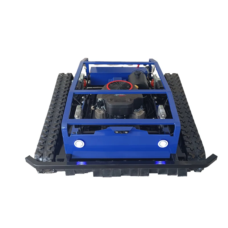 Commercial Remote Grass Cutter Crawler High Power Battery Powered Lawn Mower Can Be Used on Different Rough Roads