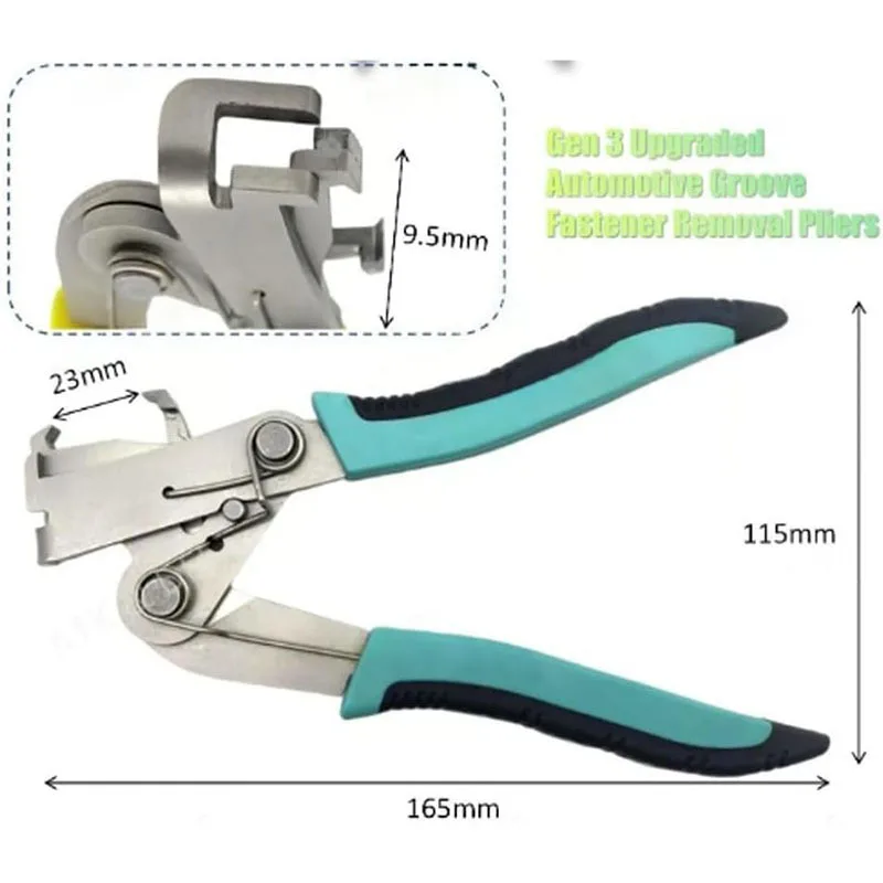 Automotive Snap-On Pliers, Snap-On Rivet Removers, Rubber and Plastic Nut Removal Tools, Interior Panel Repair Tools