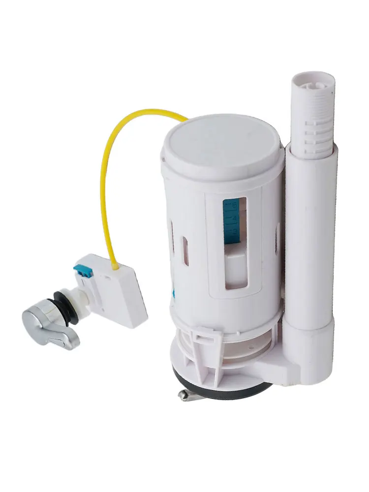 Quick and Easy Upgrade  2in Toilet Cistern Flush Valve for Top Push Button Toilets  Adjustable Water Level  Prevent Leaking