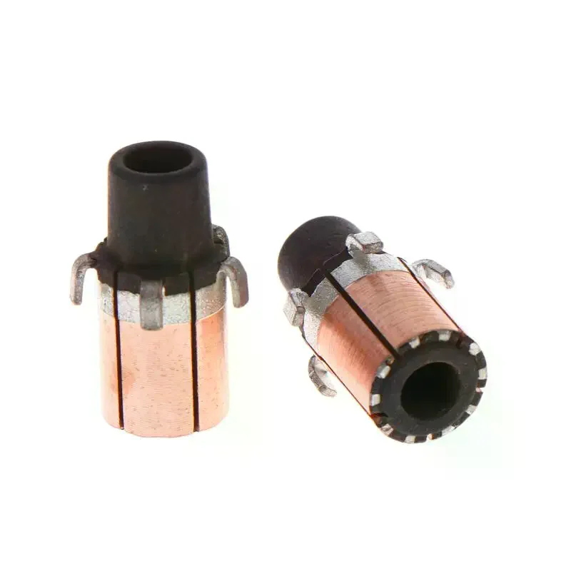 1/5Pcs 10*5*14mm Hook-type Copper Commutator Micro Motor Commutator Rectifier Directional Copper Heads