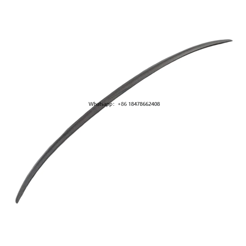 

W12 Style Carbon Fiber Rear Spoiler Trunk Spoiler for Bentley Continental GT Two-Door Version 2018-2021