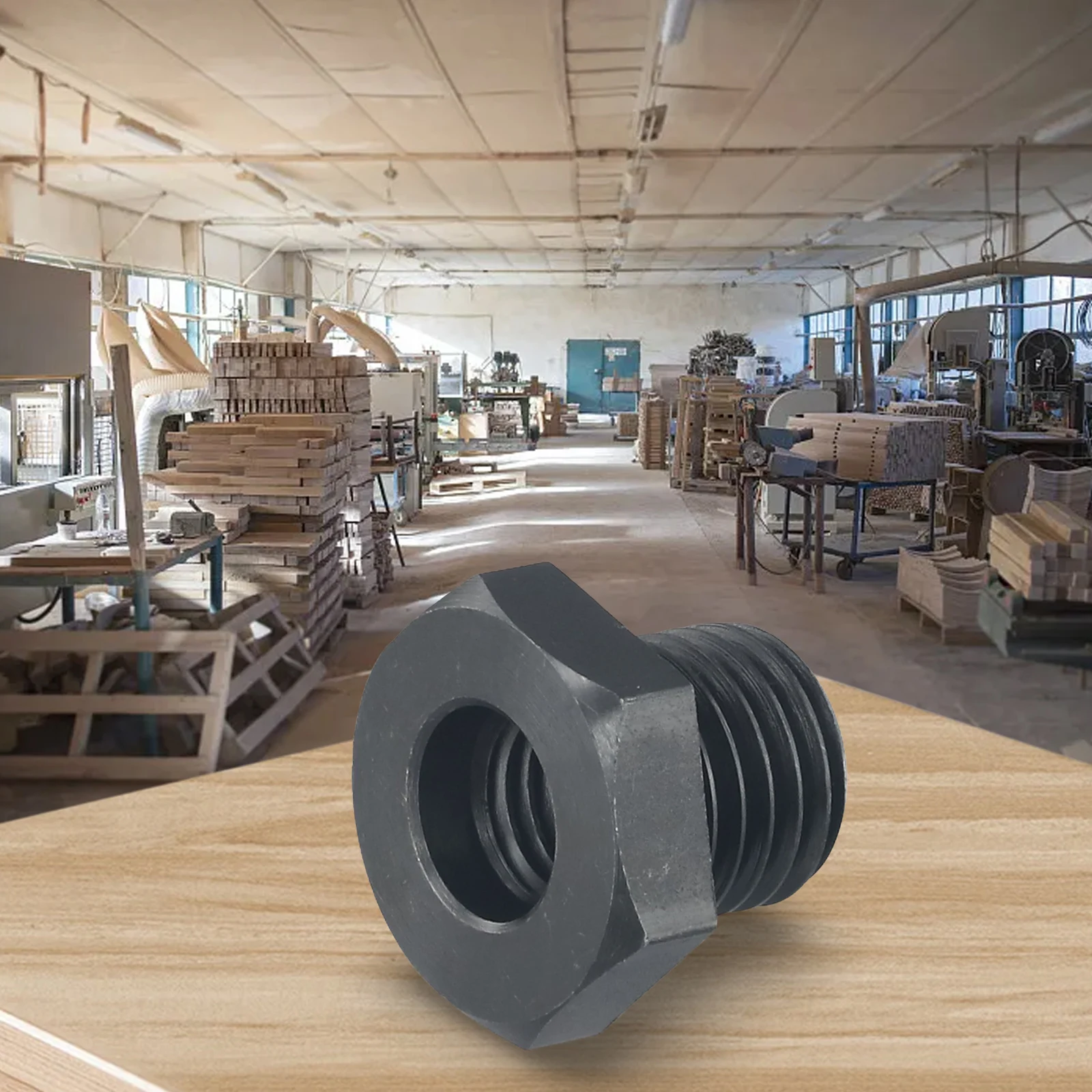 อะแดปเตอร์หัวจับเครื่องกลึงไม้1ชิ้น1-8TPI ได้ M18X2.5กับเครื่องกลึงโลหะ CNC ความเร็วสูงเครื่องมือกลึงแบบทั่วไปเครื่องมือไฟฟ้า