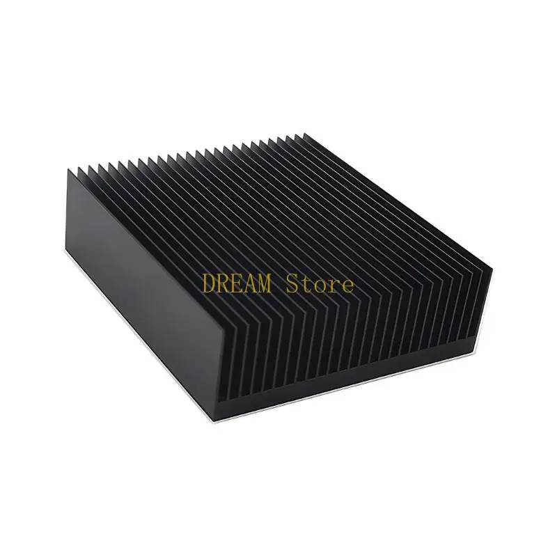 Aluminum Board Heatsink 90 x 80 x 27 mm, Passive Cooling AL6063 Part for Electronic Repair, DIY Service and Care Best Sale