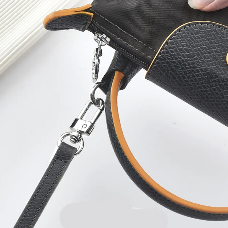 สายรัดกระเป๋าสําหรับ LONGCHAMP Mini กระเป๋าหนังอุปกรณ์เสริม DIY Transformation Punch ฟรีไหล่ Crossbody Conversion