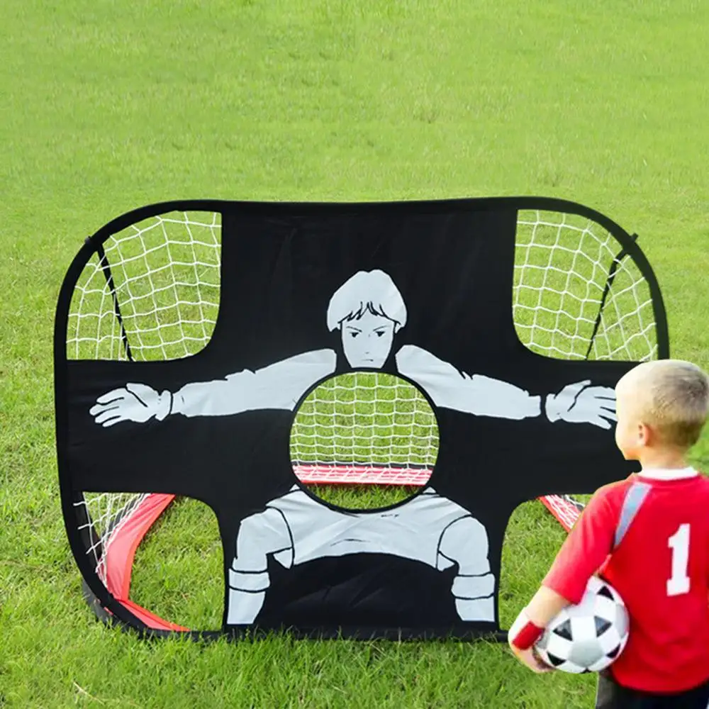 

Net Football Kids Children Foldable Gate Goal Ball Practice Soccer Training