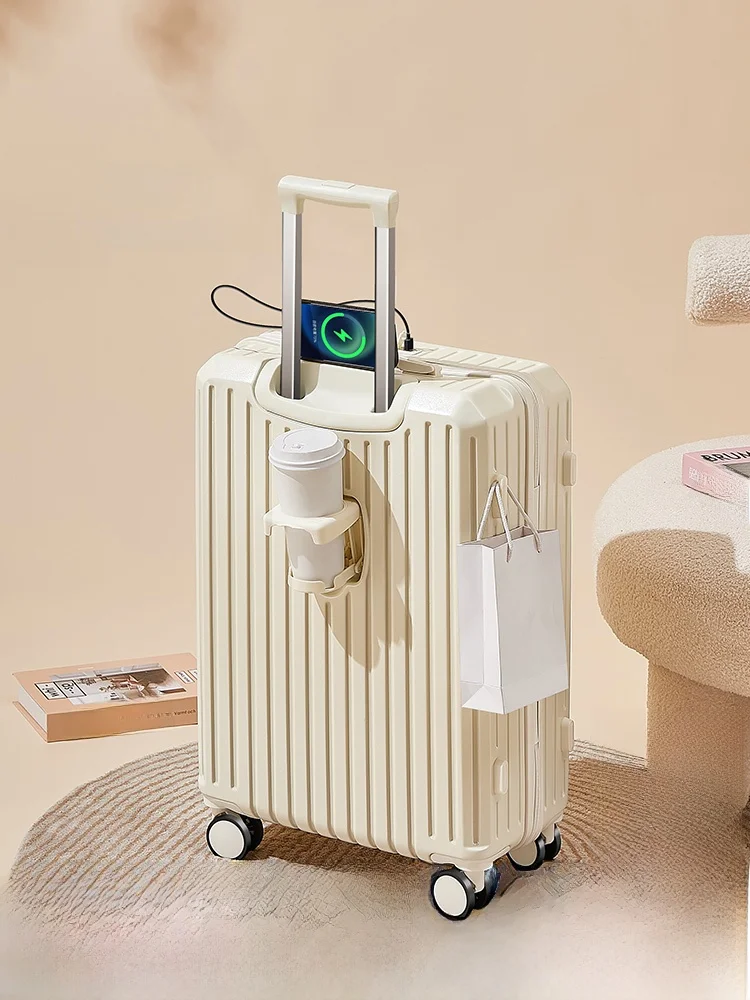 nuova-valigia-rigida-alla-moda-2024-bagaglio-a-mano-da-20-pollici-per-donna-leggera-e-capiente-con-serratura-a-combinazione-e-ruote