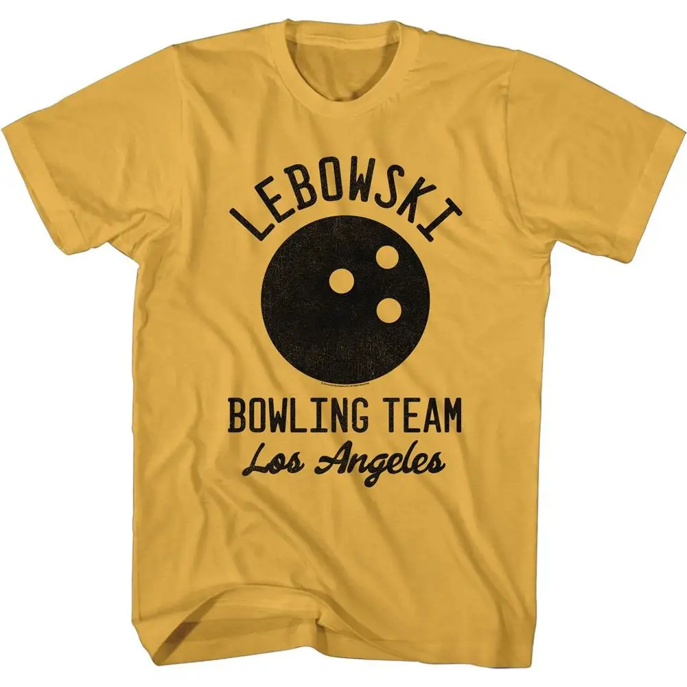 The Big Lebowski Bowling Team Ginger Adult T Shirt