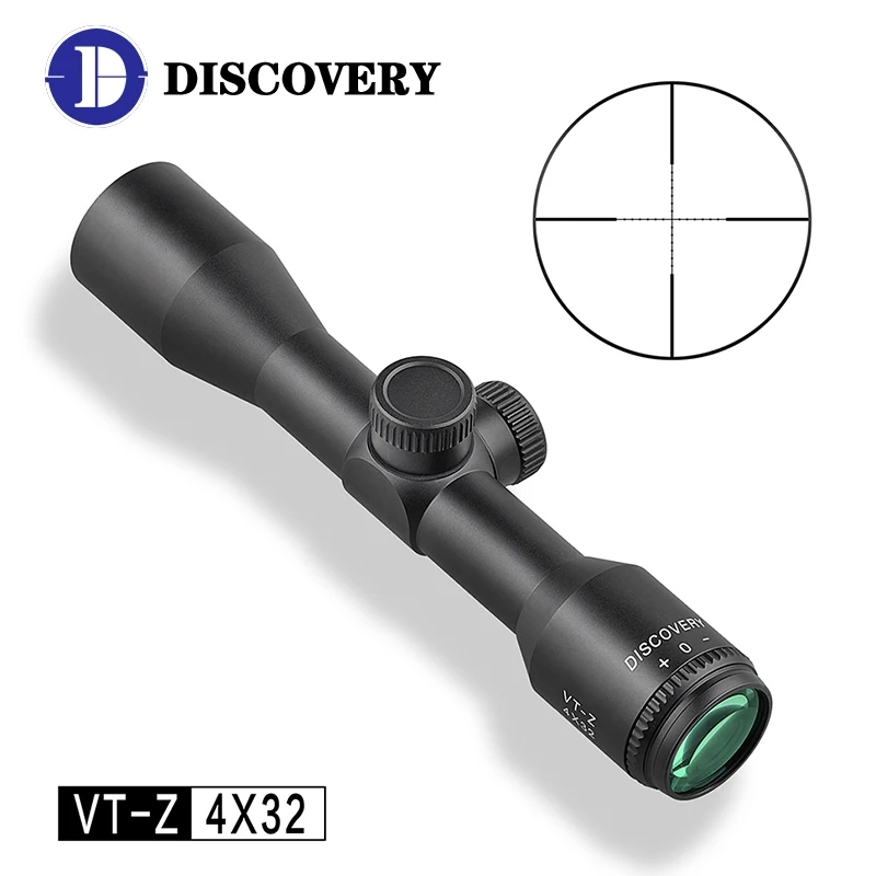 Discovery VT-Z 4X32 Compact Scope 1/4 MOA Tactical Optical Sight PCP Shockproof Hunting Riflescope For Airsoft .223