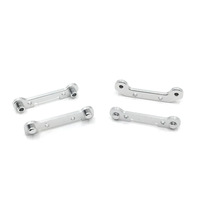 AINY Front & Rear Swing Arm Reinforcement Kit with Metal Shaft Sleeve for Wltoys 144001 124019 124018 RC Car Upgrade Parts,D