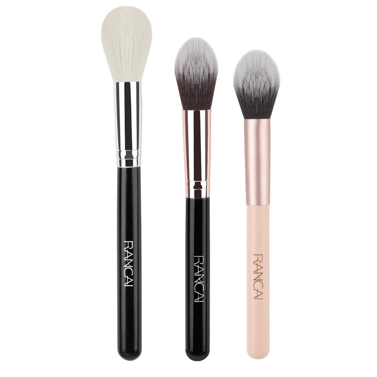 Make-up-Pinsel für Anfänger, Studenten, Schönheitswerkzeuge, Feuerpinsel, kein Puder essen, einfach aufzutragendes Make-up mit langer Stange