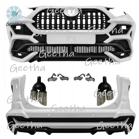 

FORFor New Toyota RAV4 2020-2024 Off-Road Front & Rear Bumper Set - Khan Style Bumper /for RAV42020 Upgrades KHANNI