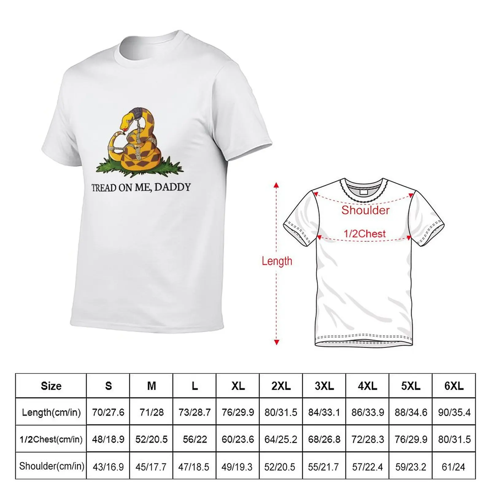 Tread On Me Daddy T-Shirt Comfort Stretch Tee Shirt