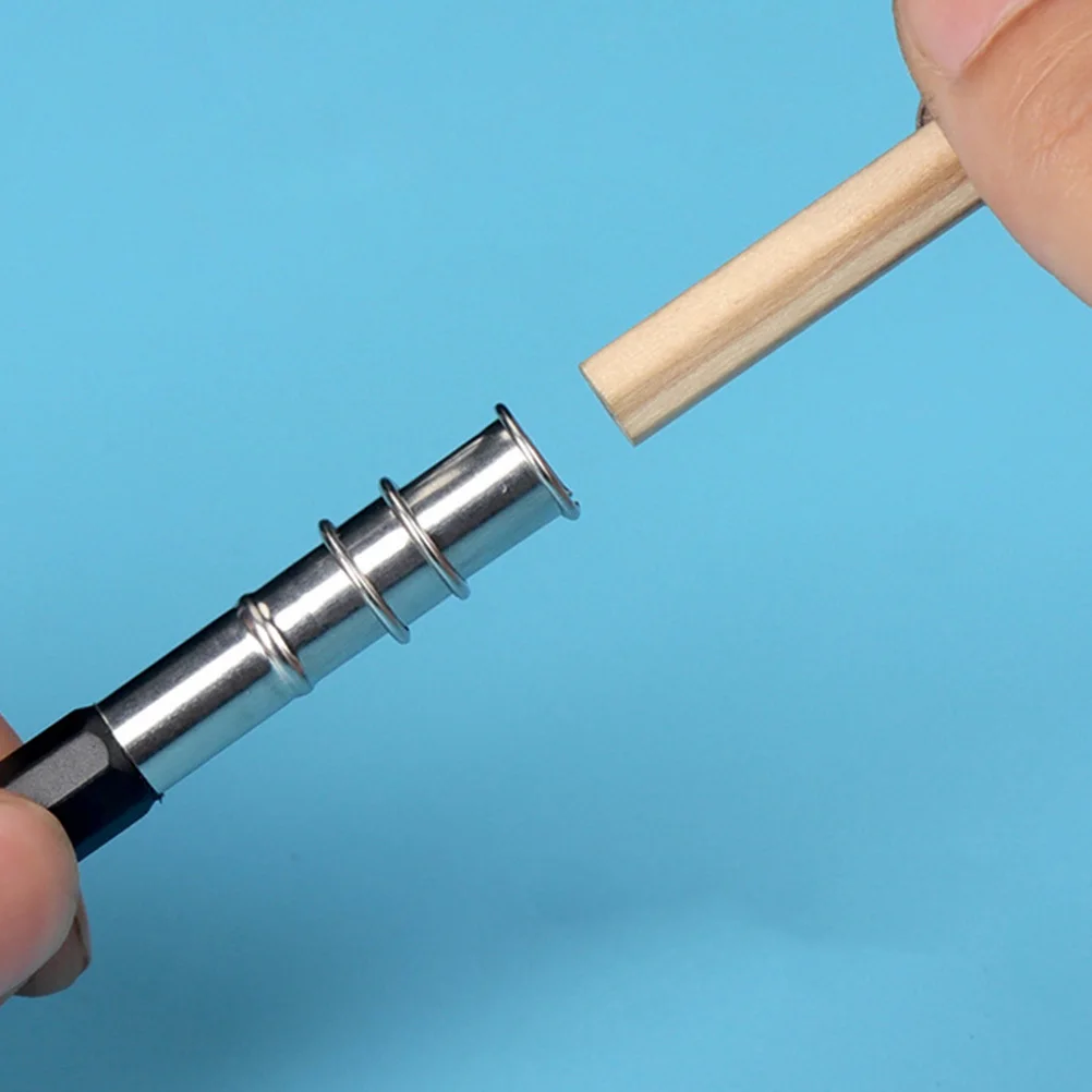 

Pencil Extender Stainless Steel Durable Lengthener For Short Pencils Office School Art Studio Use Pencil Extension Tool