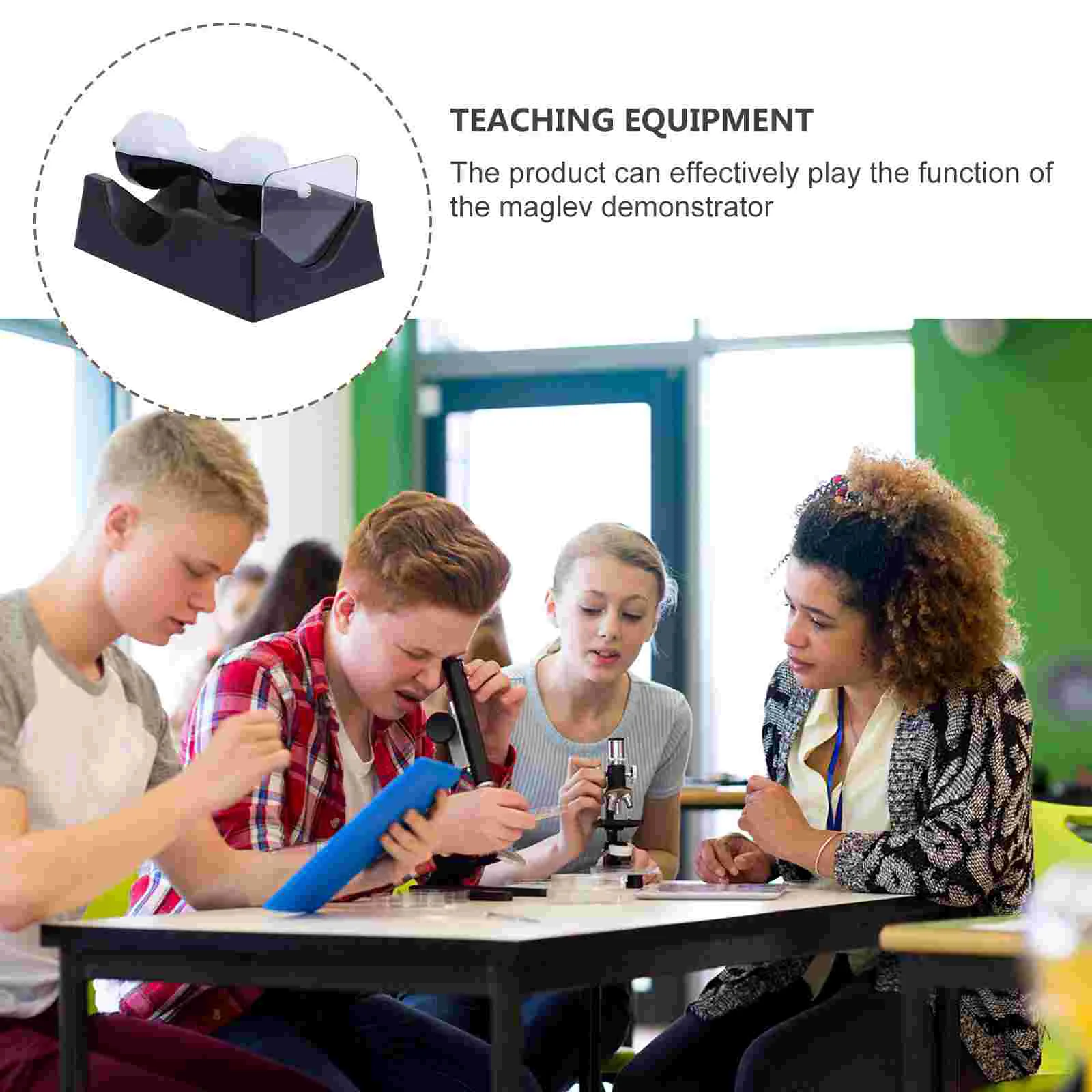 Maglev Demonstrator Toy Momentum Conservation Magnetic Levitation Teach Physics Teaching AIDS Decorations School Plastic