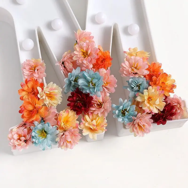 30/40 Stück Mini-Nelken, handgefertigte künstliche Blumenköpfe für Zuhause, Hochzeitsdekoration, DIY-Kranz, Geschenk, Scrapbooking, Kunstblumen – Detail 6