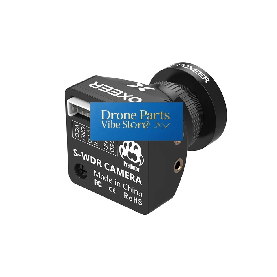 Drone PartsFoxeer FPV Camera Predator 5 Mini 1000TVL 1.8mm WDR OSD CMOS 1/3 PAL NTSC Switchable EXclusive For RC Racing Quadcopt