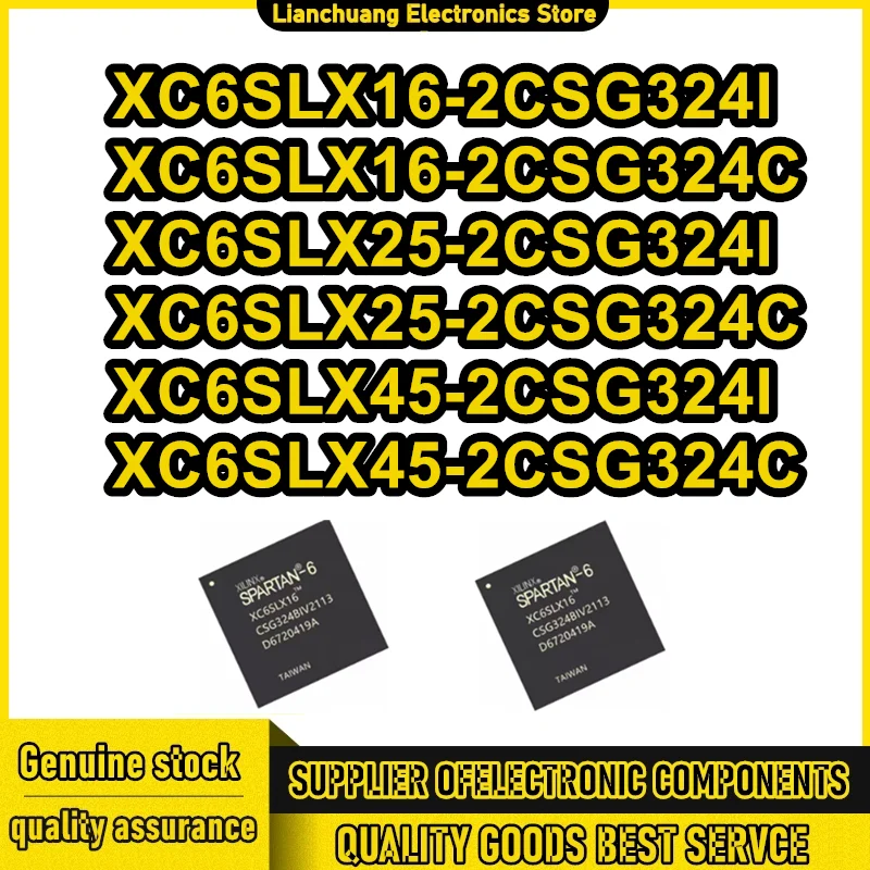 XC6SLX16-2CSG324I XC6SLX16-2CSG324C XC6SLX25-2CSG324I XC6SLX25-2CSG324C XC6SLX45-2CSG324I XC6SLX45-2CSG324C BGA IC Chip in stock