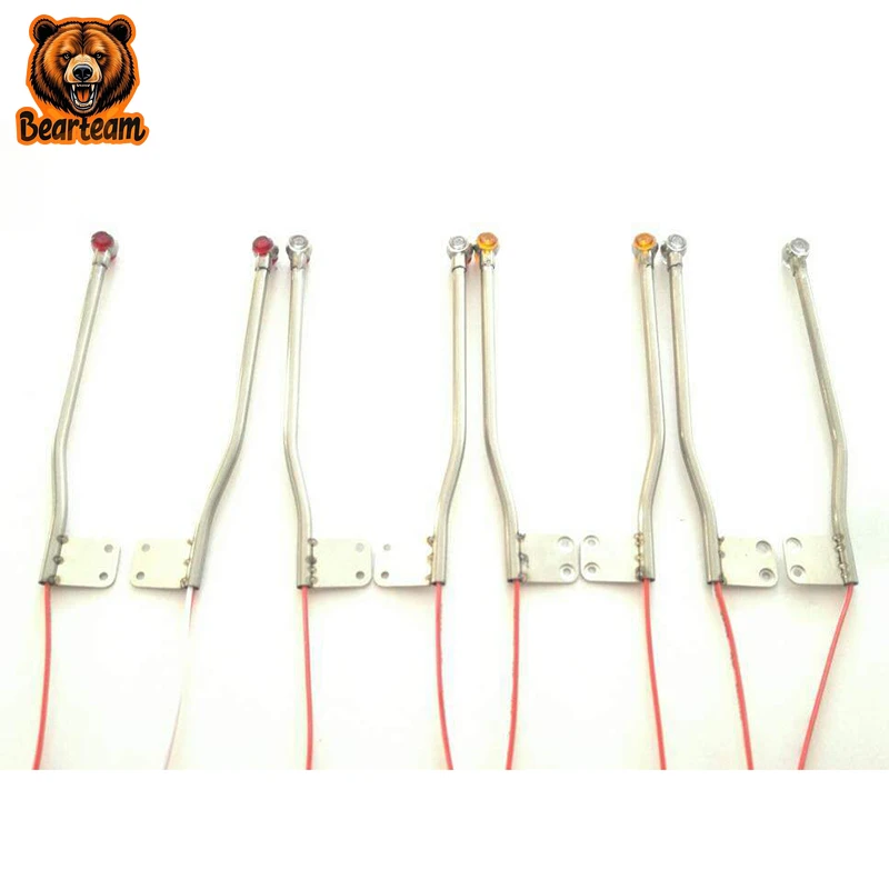 

For 1/14 Tamiya RC Truck Scania R730 R620 Diy Parts Toys Metal Vertical Pole Light