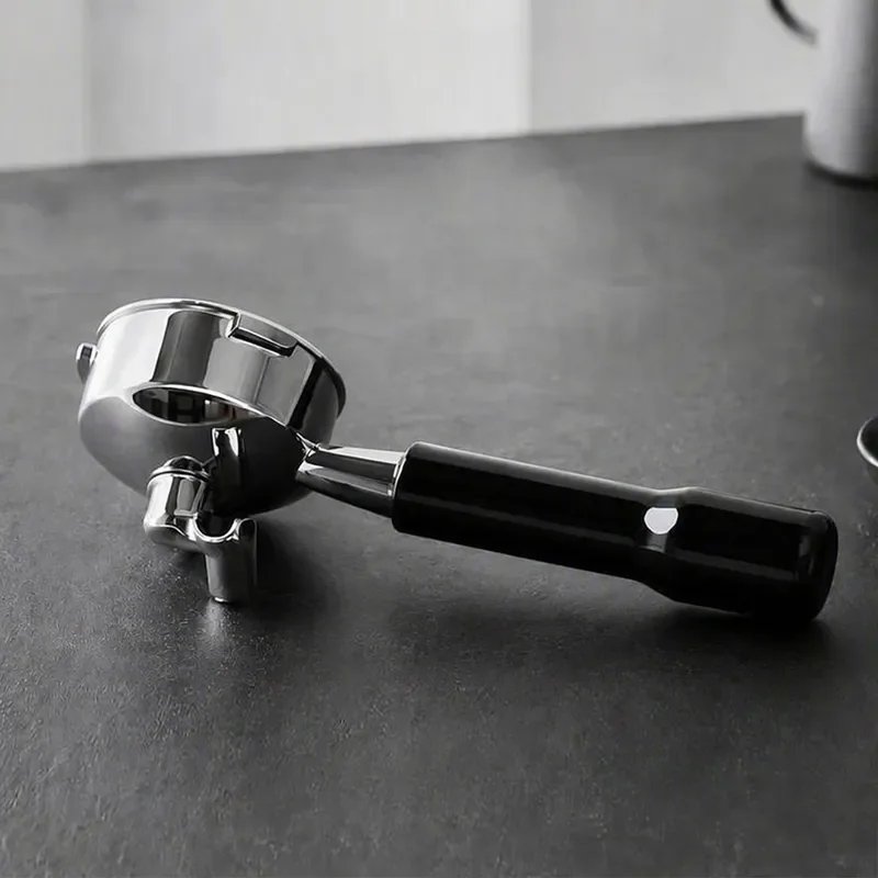 58mm Bottomless Portafilter with Triple Spout Handle Compatible with Casabrews 5700 Gense Espresso Machine Parts Accessory