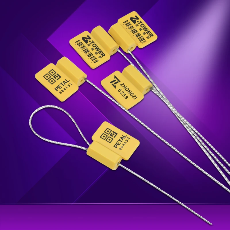 

50 шт. 13,56 МГц RFID электронные защитные пломбы: защищенные от несанкционированного доступа кабельные пломбы с пользовательскими NFC-этикетками для прицепов, контейнеров и грузов