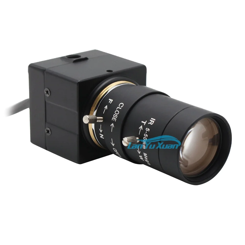 

8Megapixel USB with 1/3.2'' IMX179 8mp Webcam with 5-50mm Varifocal lens for Android Linux Windows Industrial Video