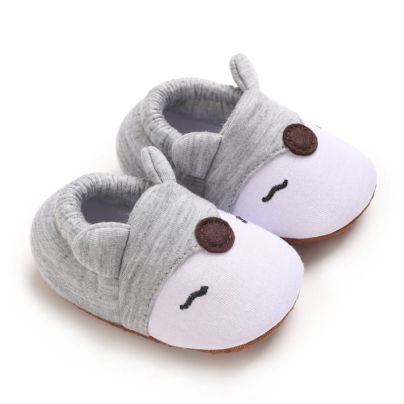 Cute cartoon knitted baby shoes, suitable for toddlers to learn how to walk, Walker baby shoes, soft and comfortable baby shoes