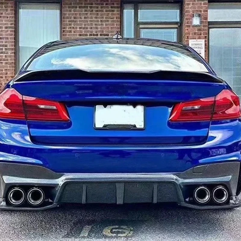 M Performance Pro Style Rear Trunk Roof Spoiler Lip Wing For BMW G30 G38 F90 M5 M5+ 2017-2023 Body Kit Car Styling Accessories