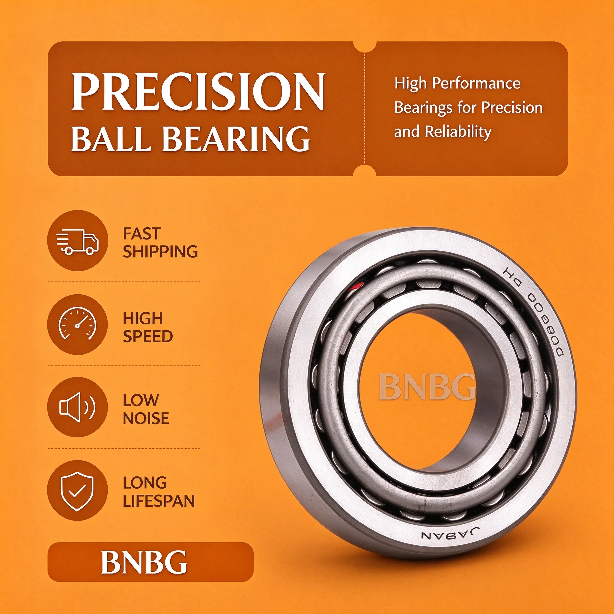NSK Tapered Roller Bearing J HR32904 32905 32906 32907 32908 32909 32910 32911 Taper Bearing Wheel Bearing Cone Roller Bearing