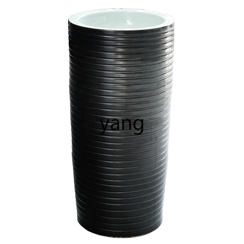 

LH wash basin bathroom column type face wash simple basin integrated simple small household