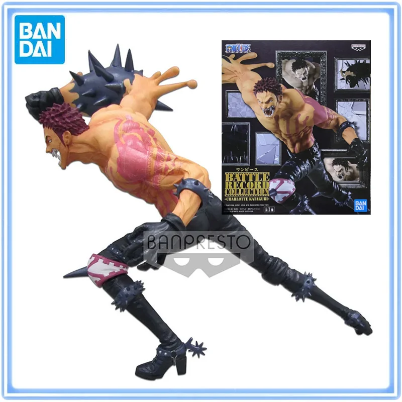 

Оригинальная фигурка BANDAI ONE PIECE: Шарлотта Катакури, серия BATTLE RECORD COLLECTION, модель для декора рабочего стола