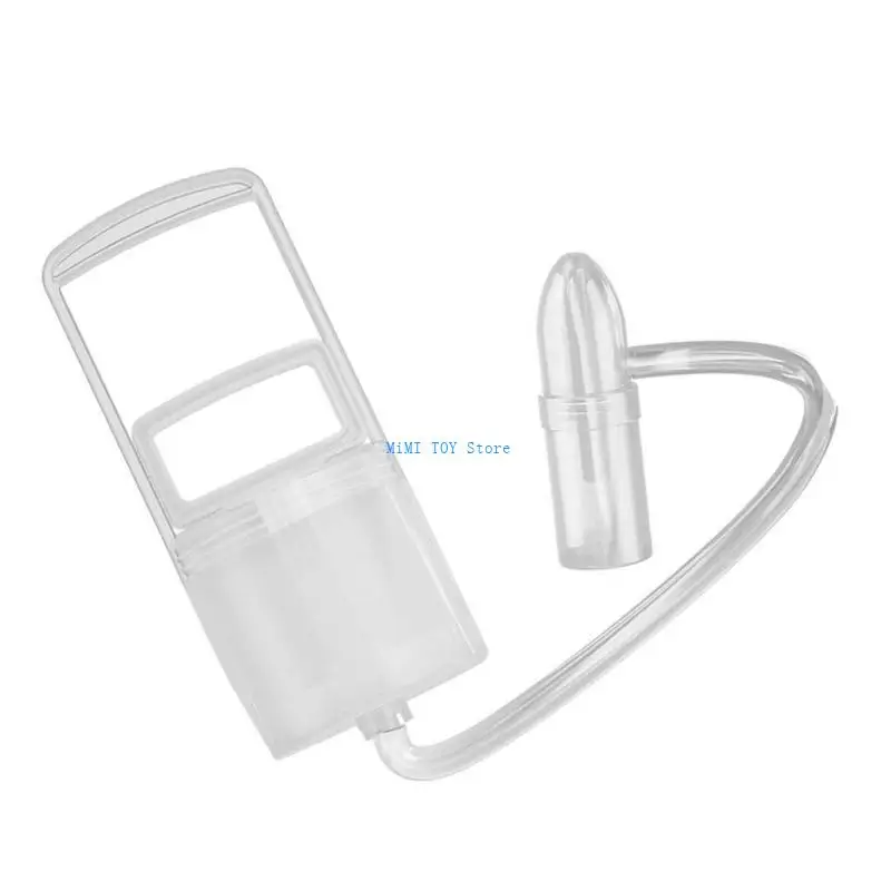 

24BE Handheld Nose Cleaner Baby Nose Aspirator Reusable Tool Clear Congestion Easily