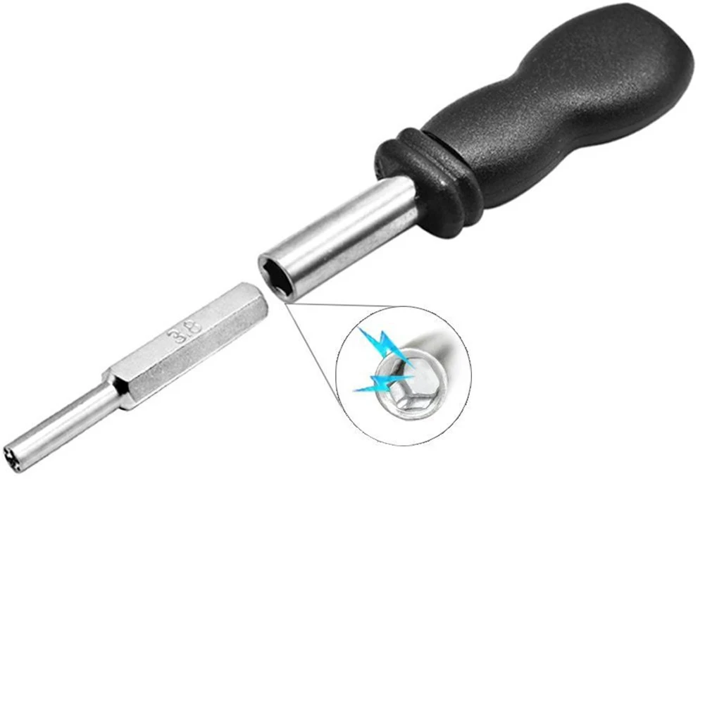 

Hand Tool Screwdriver Security Tool 3.8mm+4.5mm For N64/SF-C/GB/NES Hardened Steel Plum Hexagonal Screwdriver Bit