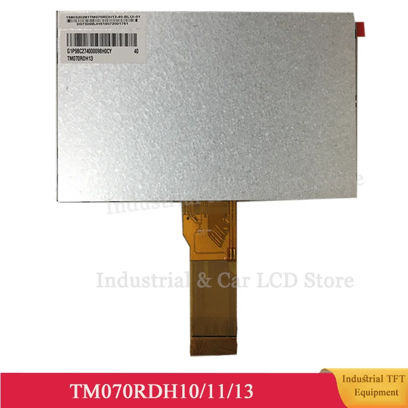 Original New 7 Inch Grade A+ TM070RDH10 TM070RDH11 TM070RDH13 800*480 50PIN LCD Display Screen Panel 165*100mm